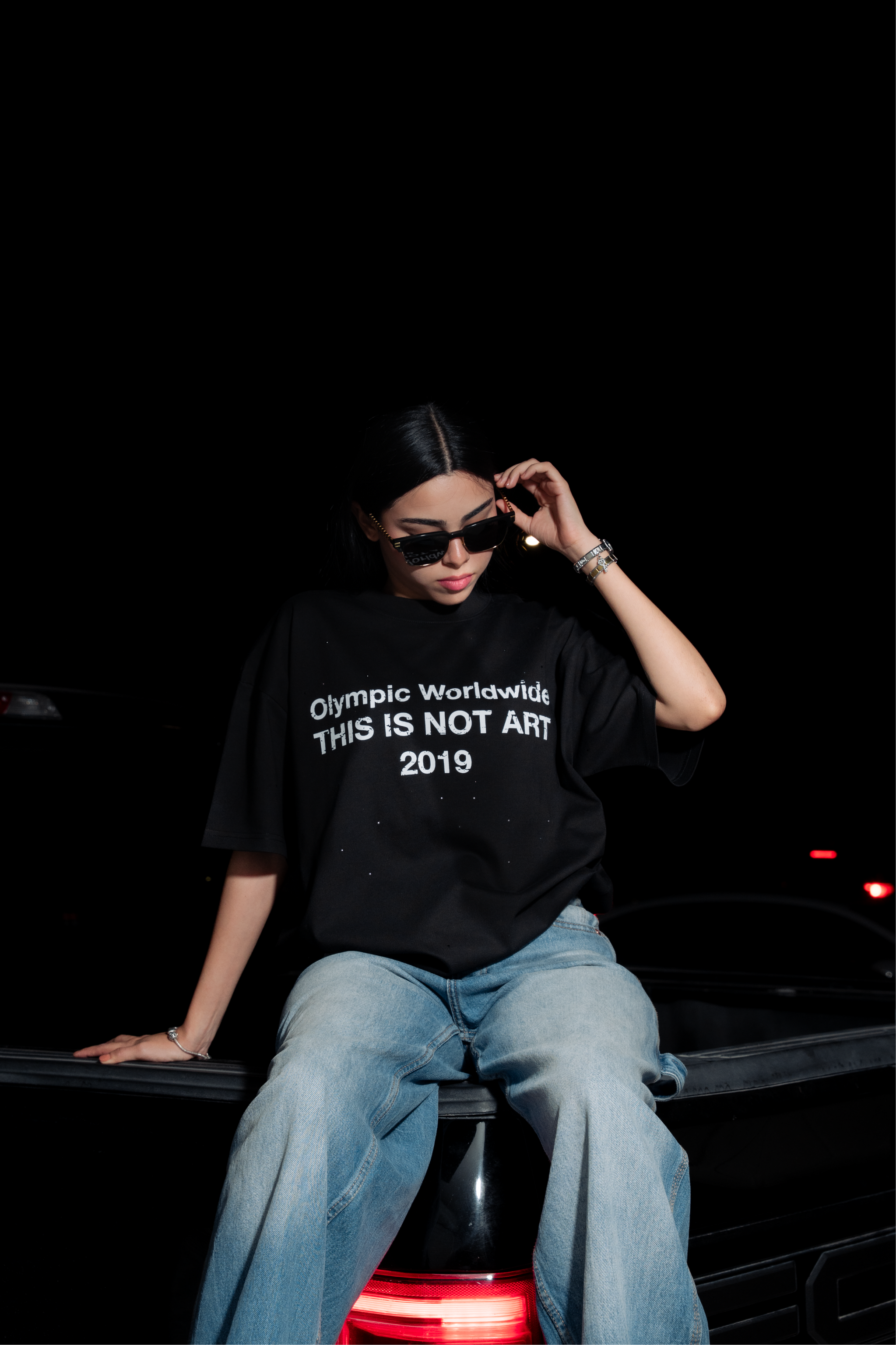 “BLACK CRYSTALS” TEE