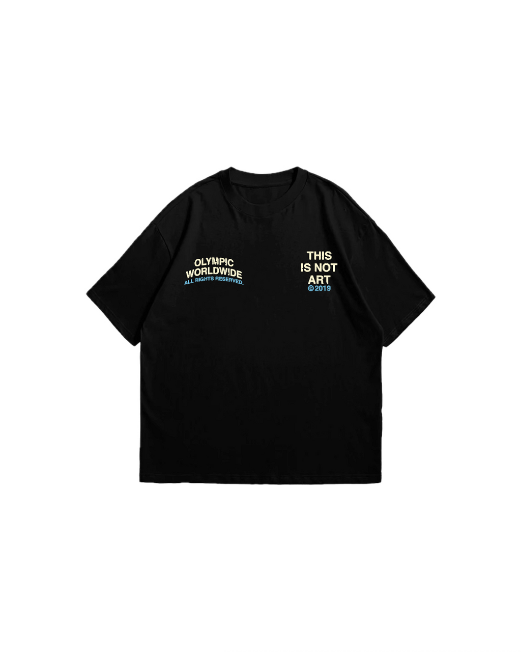 "THIS IS NOT ART" TEE