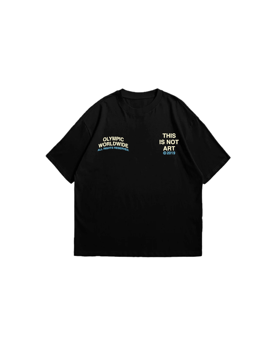 "THIS IS NOT ART" TEE
