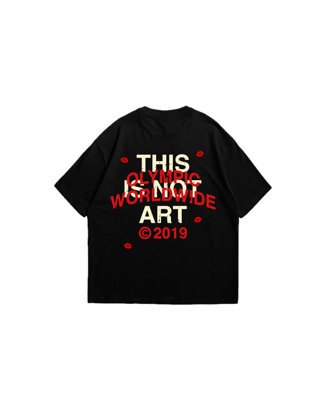 “THIS IS NOT ART LOVERS” TEE