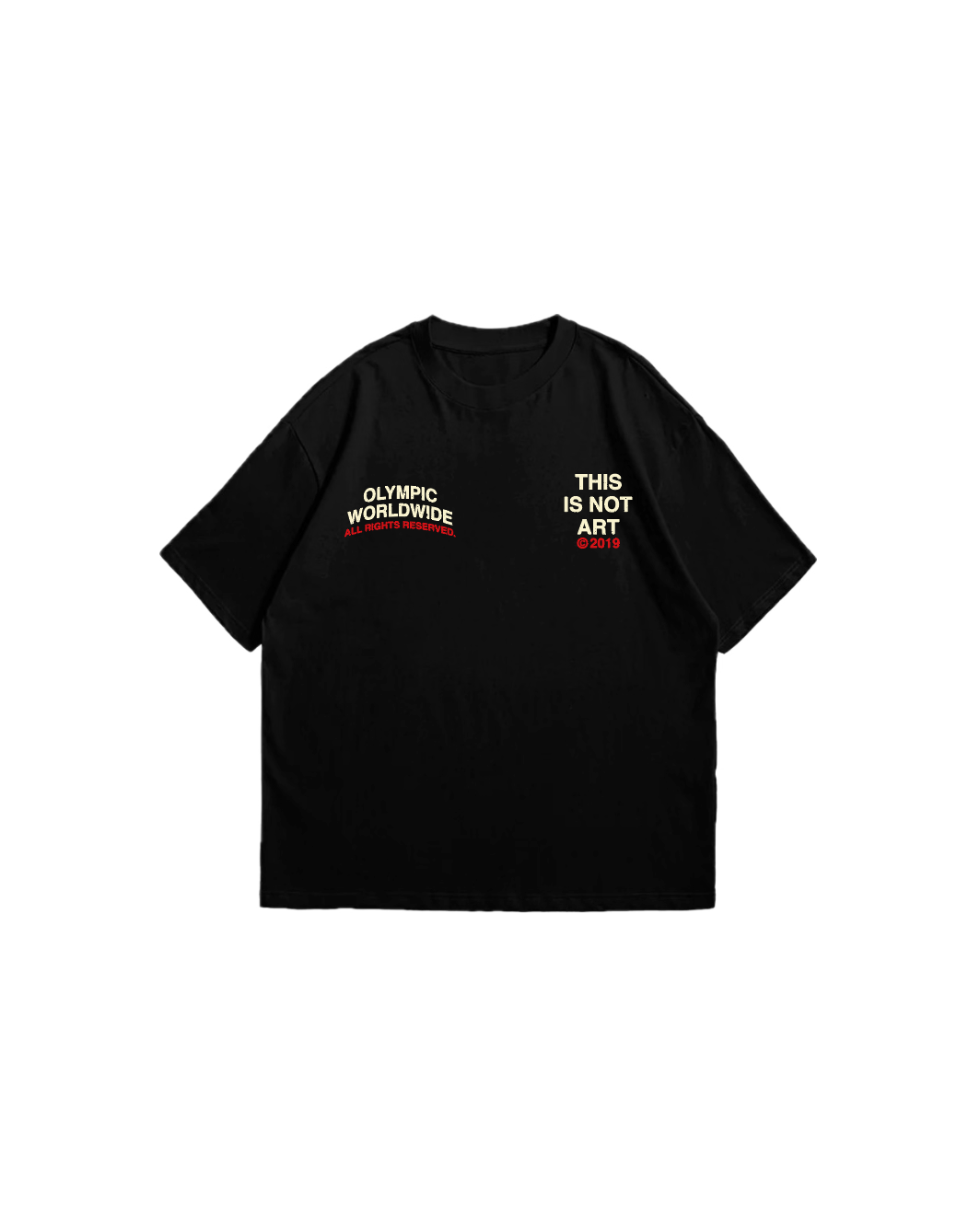 “THIS IS NOT ART LOVERS” TEE