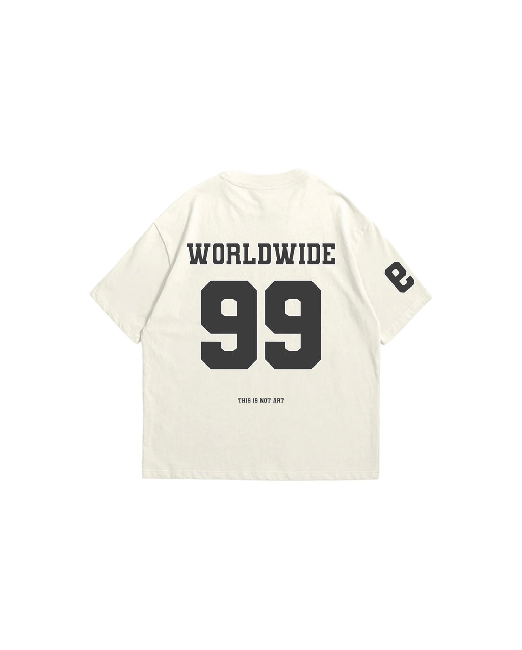 “99” TEE BEIGE