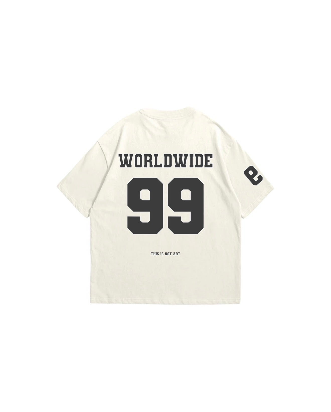 “99” TEE BEIGE