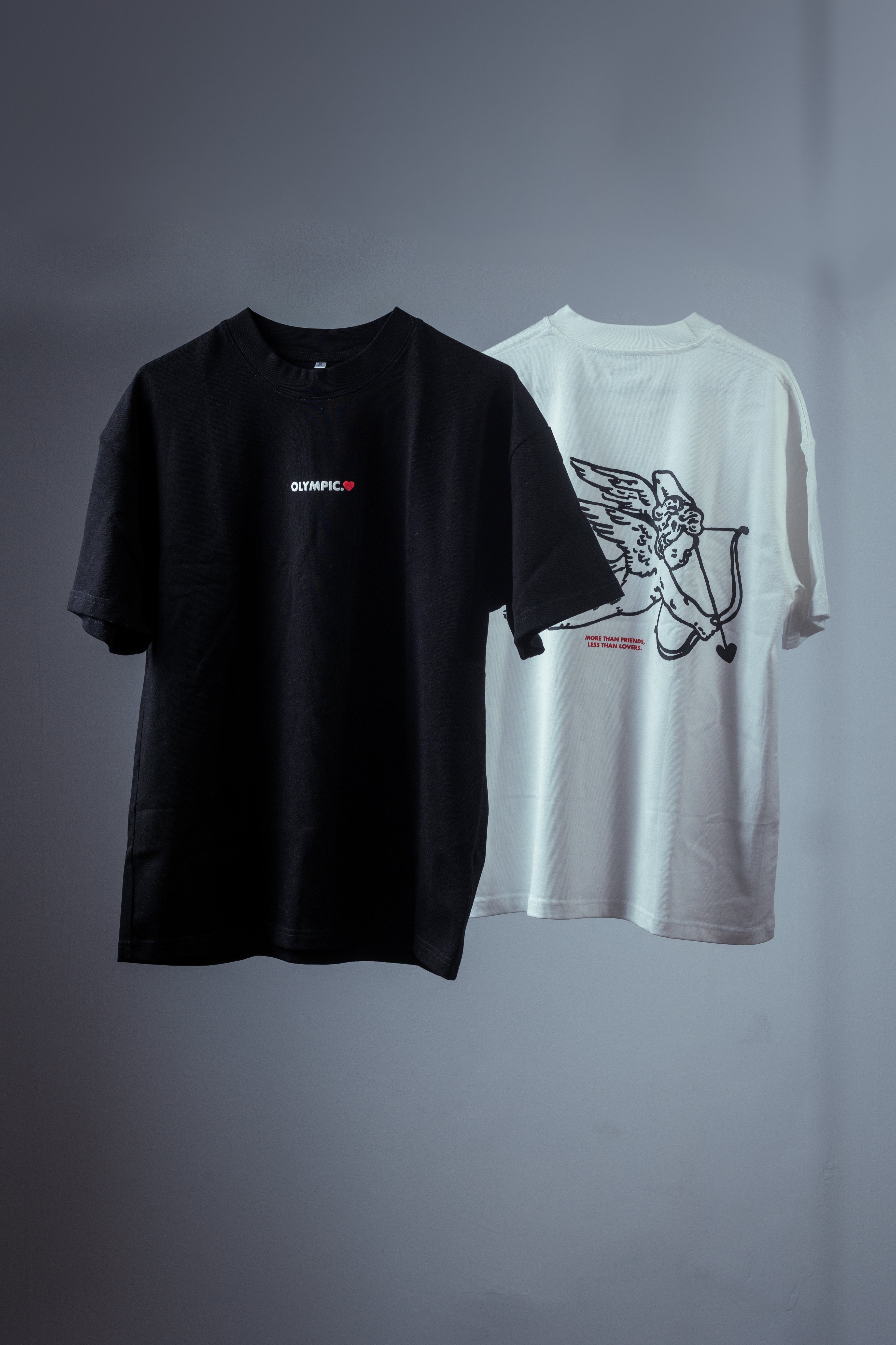 "MORE THAN FRIENDS LESS THAN LOVERS" TEE