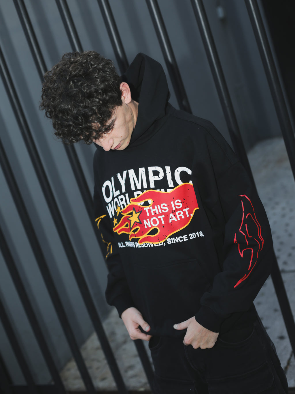 "FIRE-STAR" HOODIE