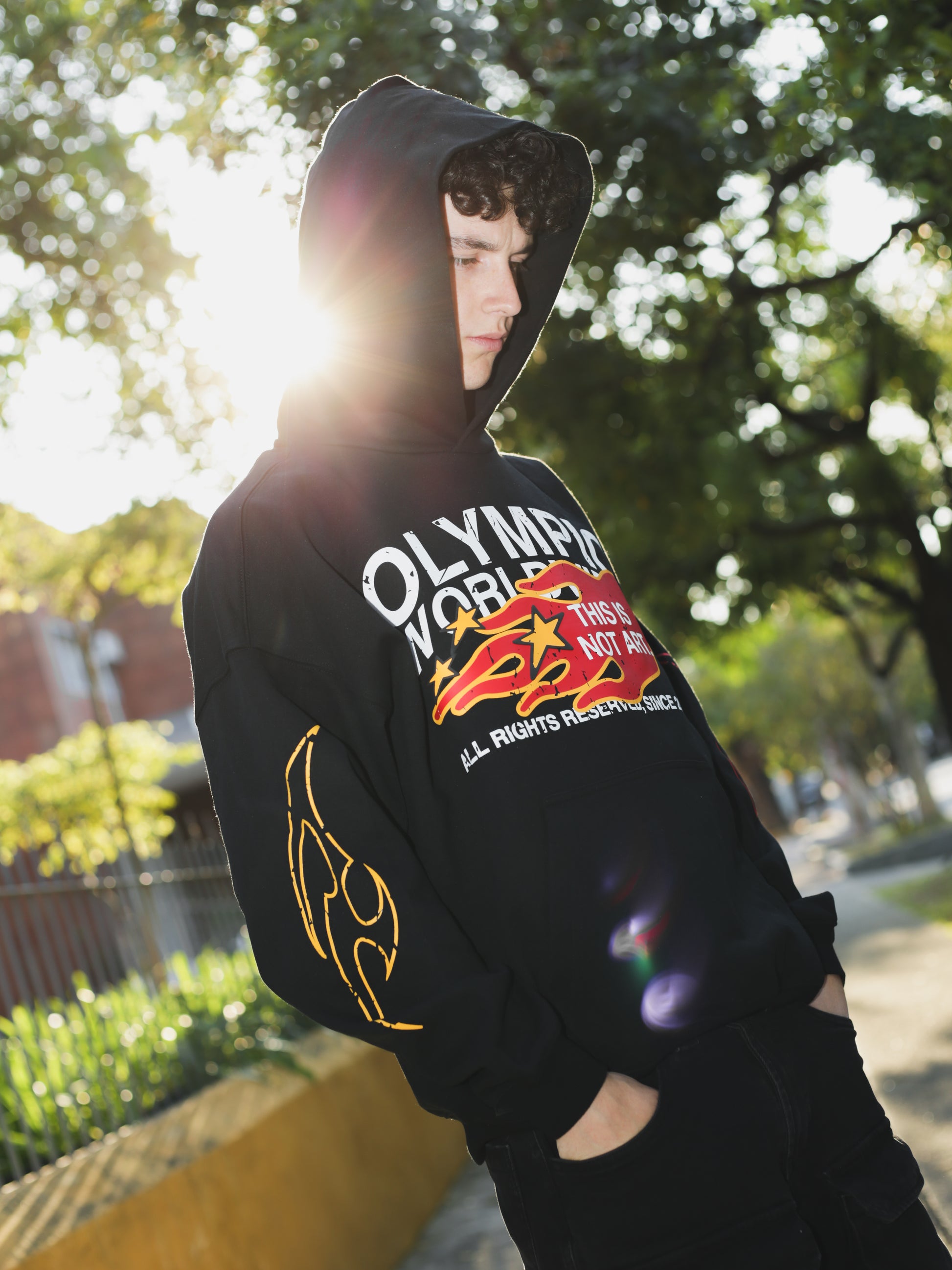 "FIRE-STAR" HOODIE