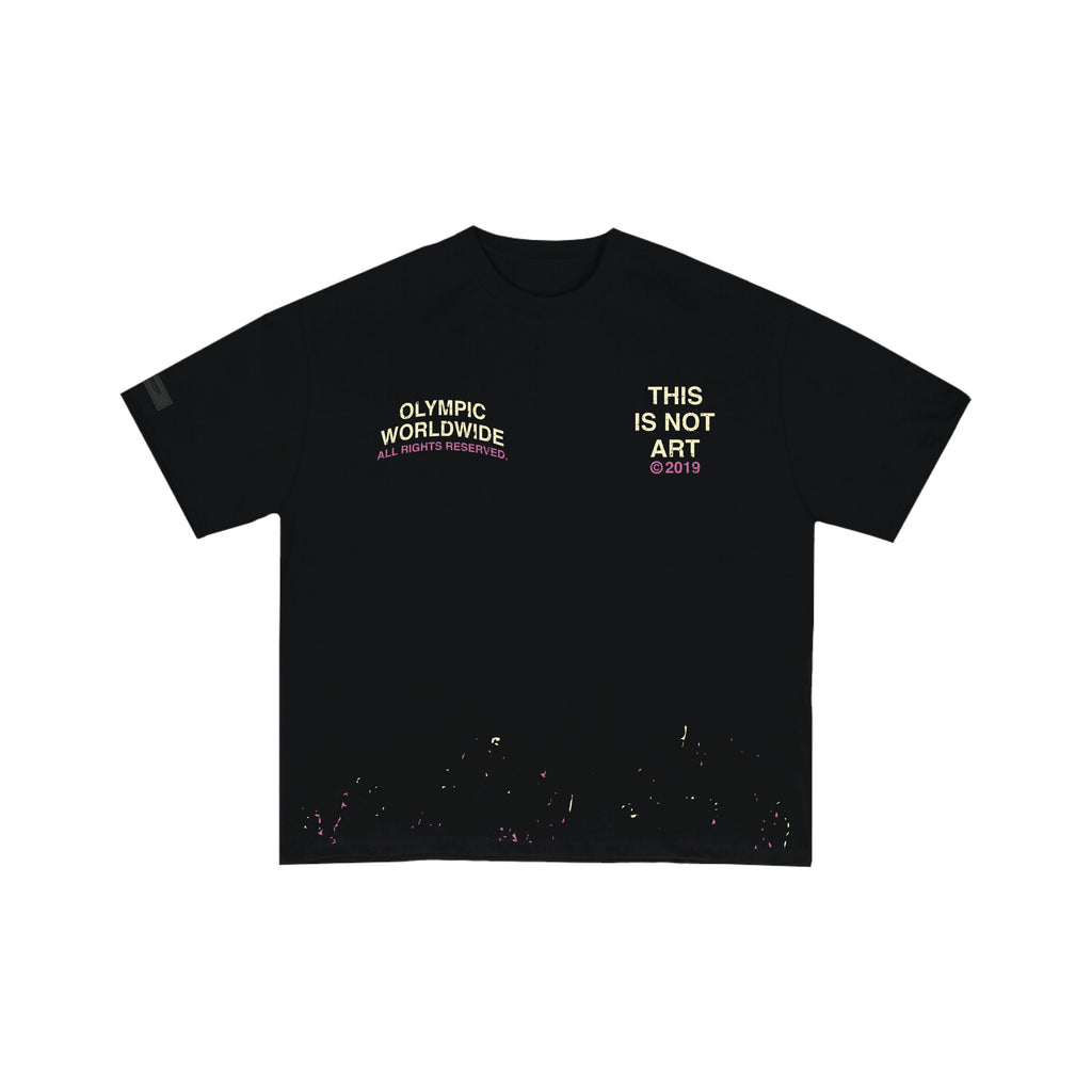 "THIS IS NOT ART" PINK