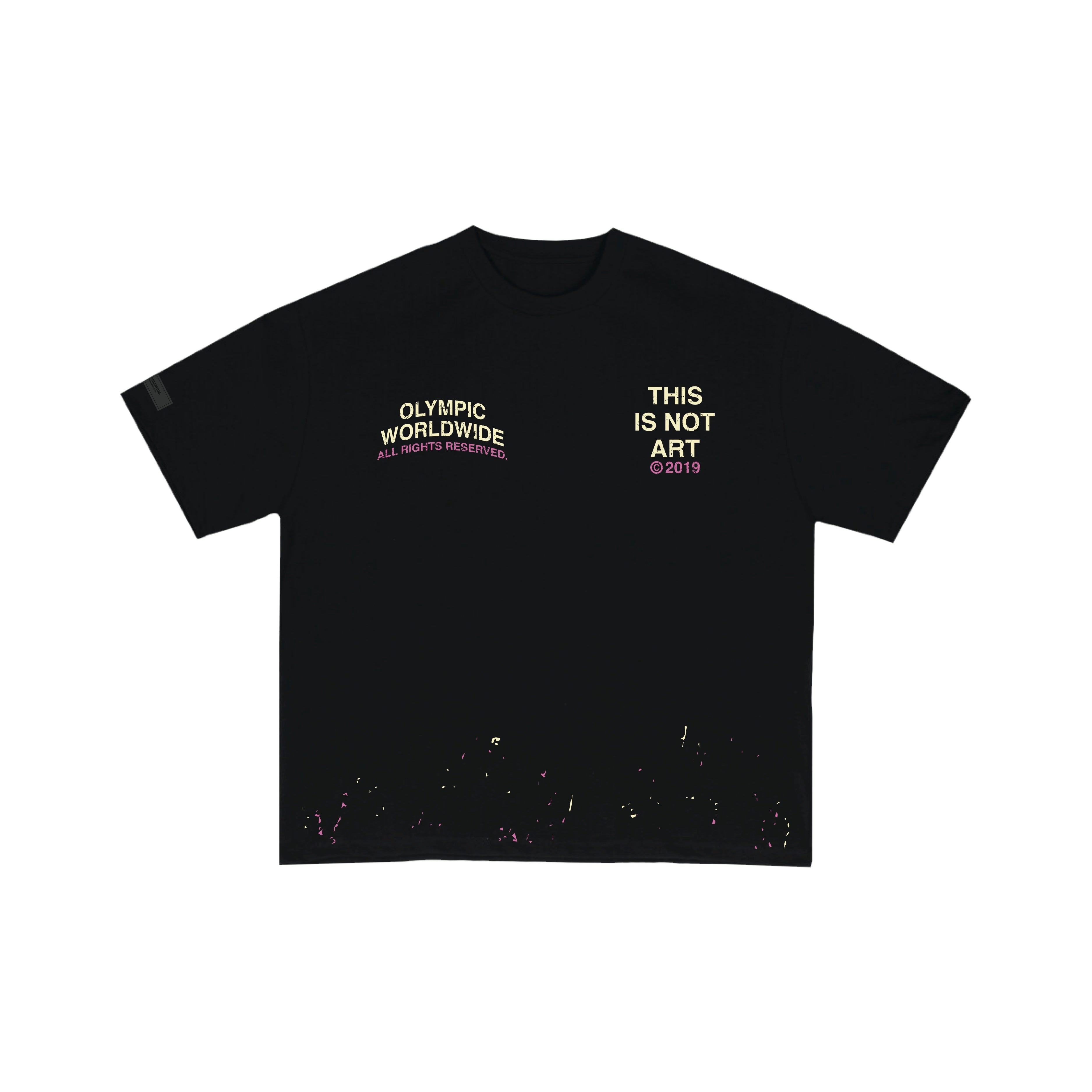 "THIS IS NOT ART" PINK