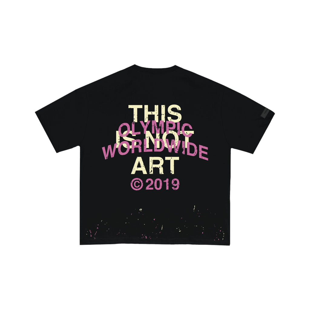 "THIS IS NOT ART" PINK