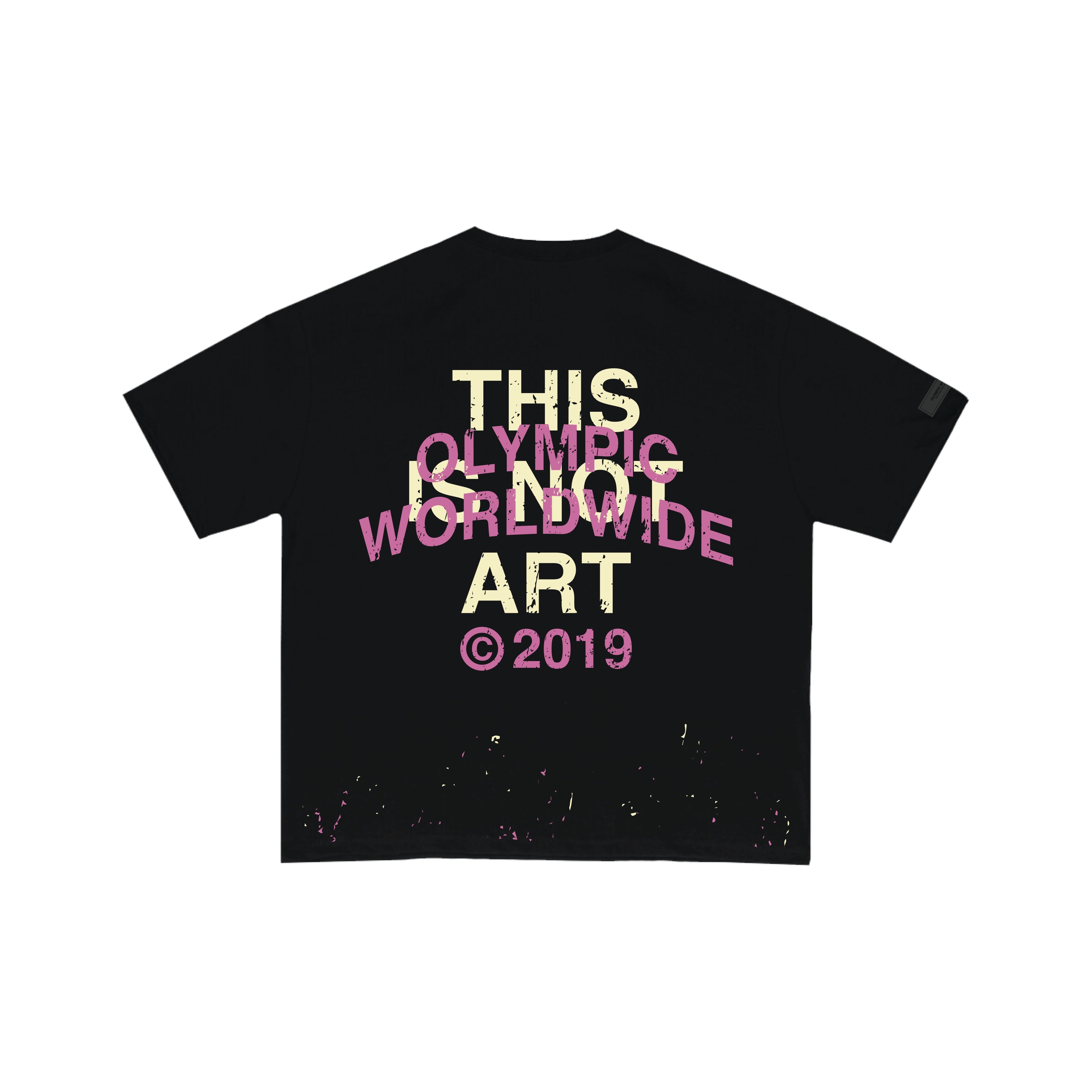 "THIS IS NOT ART" PINK