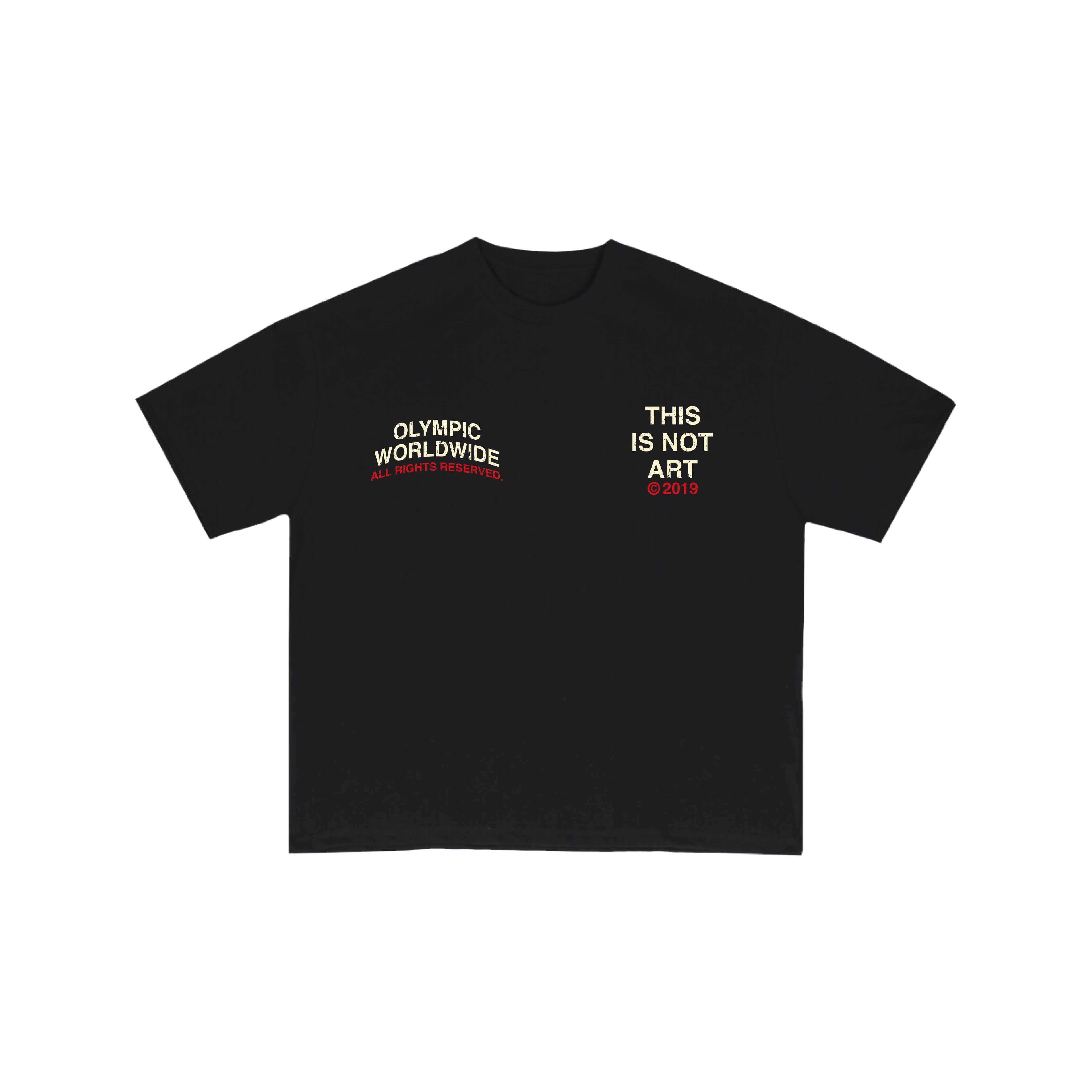 “THIS IS NOT ART LOVERS” TEE