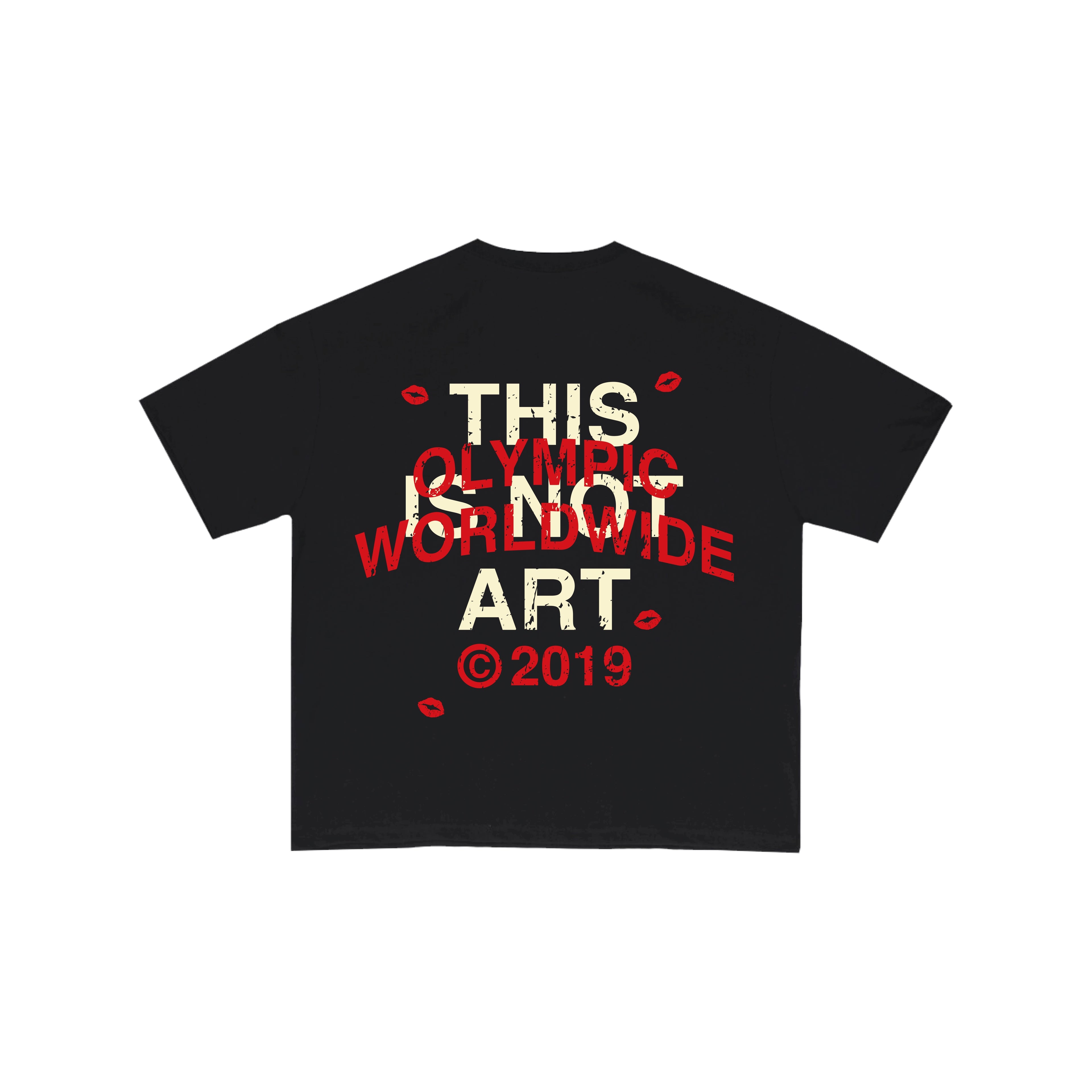 “THIS IS NOT ART LOVERS” TEE