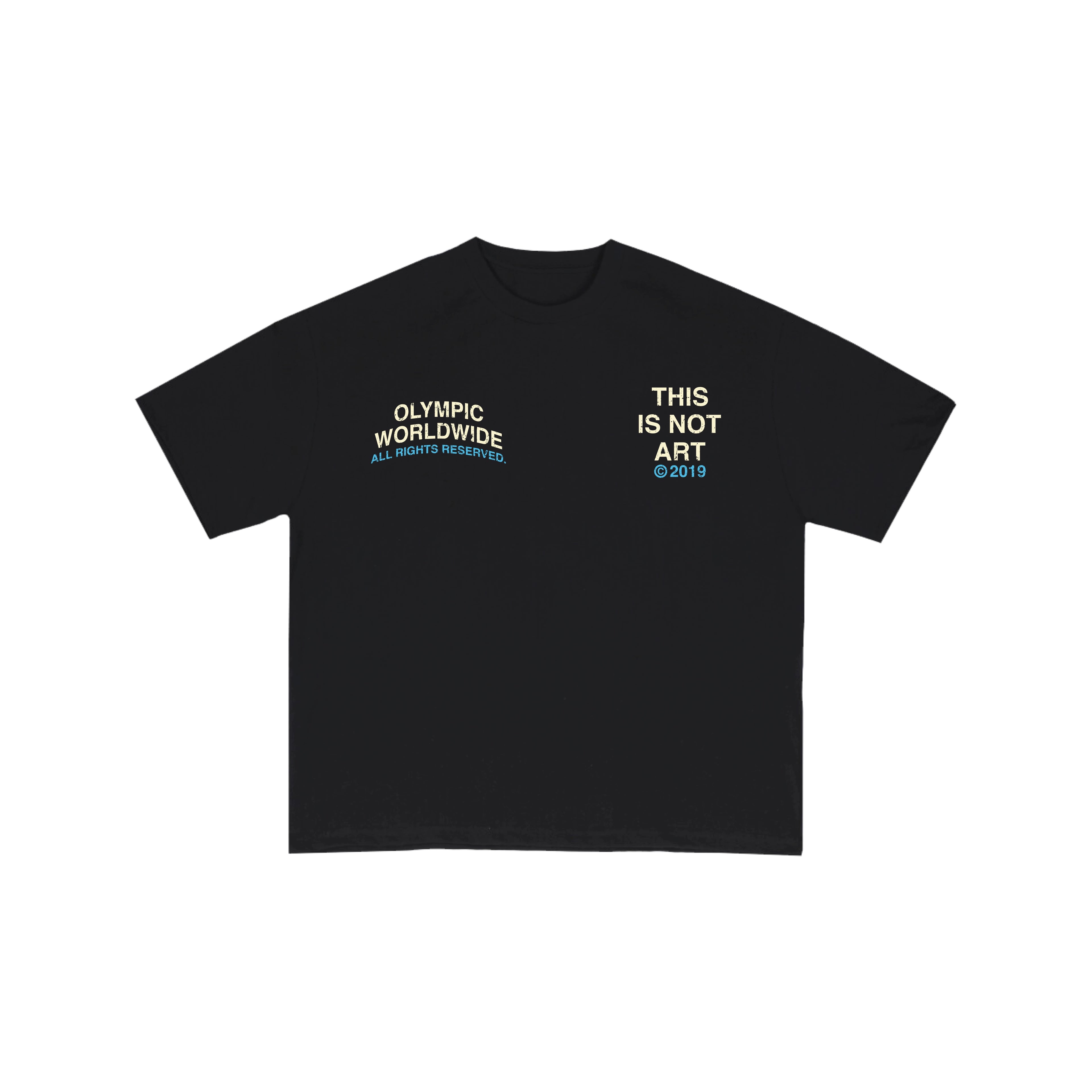 "THIS IS NOT ART" TEE